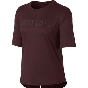 Nike T-shirt with tie back detail